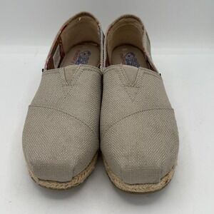 BOBS Skechers 34101‎ Women's Breeze Memory Foam  Espadrille Shoes Size 9 EC